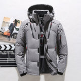 High quality men's winter jacket thick snow parka overcoat