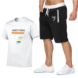 The latest EA7 men's T-shirt suit summer special fashion