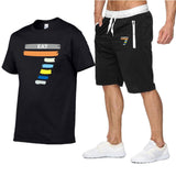 The latest EA7 men's T-shirt suit summer special fashion