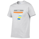 The latest EA7 men's T-shirt suit summer special fashion