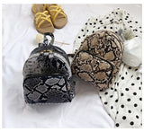 Two Piece Set Fashion Snake Skin Woman Set