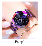 Luxury ladies watch magnet stainless steel mesh