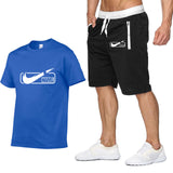 2019 new T Shirt+Shorts Sets Men Letter
