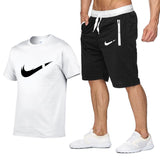Summer Hot Sale Men's Sets T Shirts+shorts Two Pieces